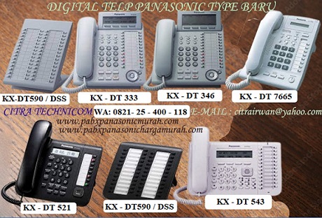 jual pasang digital telp panasonic terbaru saat ini