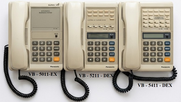 jual key telp panasonic vb-5211 dex serta vb-5411 dex dan vb-5011 ex