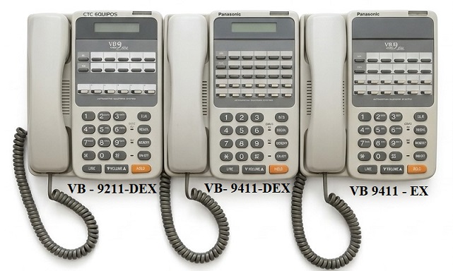 jual key telp panasonic type lama vb-9211 ex dan vb-9211 dex serta vb-9411 dex